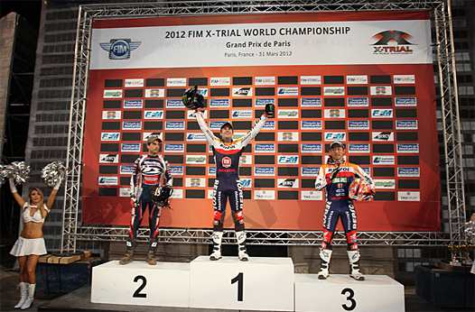 <b>Le podium (photo FIM)</b>