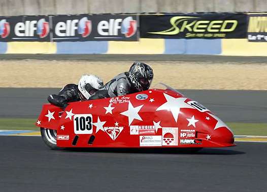 <b>Estelle Leblond et Thomas Quintre - SGR (photo fsbk.fr)</b>