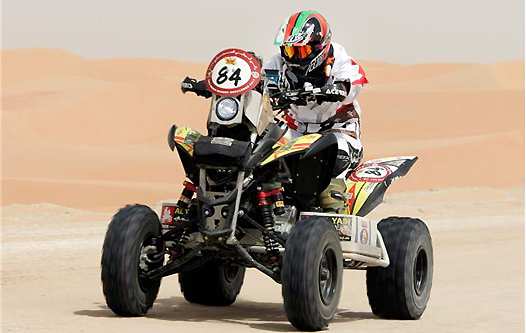 <b>Andrea Mayer - Yamaha (photo abudhabidesertchallenge.com)</b>