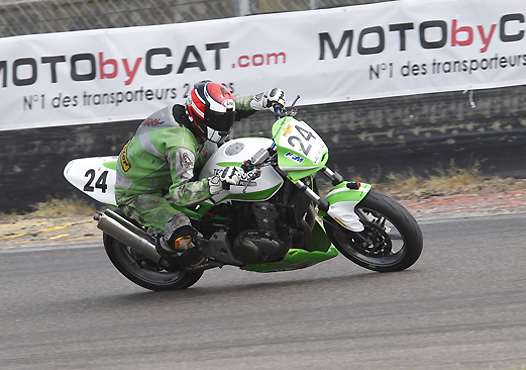 <b>Promo 500 Cup : Patrice Di Grégorio – Honda (photo Gérard Delio/FFM)</b>