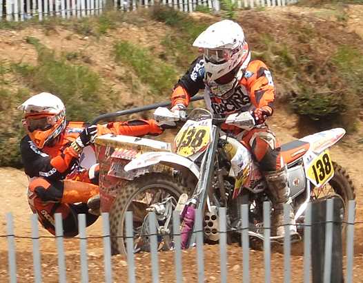 <b>Valentin Giraud et Nicolas Musset - WHT KTM (photo Luc Guillaume)</b>