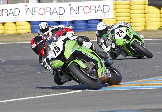 <b>Promo 1000 : Nicolas Salchaud - Kawasaki (photo Gérard Delio/FFM)</b>