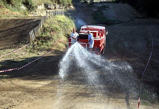 <b>37°C sur le Circuit vésuvien !!! (photo Jean-Pierre Quemin/Iso MCHS)</b>