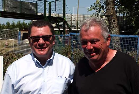 <b>Jacques Bolle - Président de la FFM et Christian Goux - Président du MC Haut-Saônois (photo Luc Guillaume)</b>