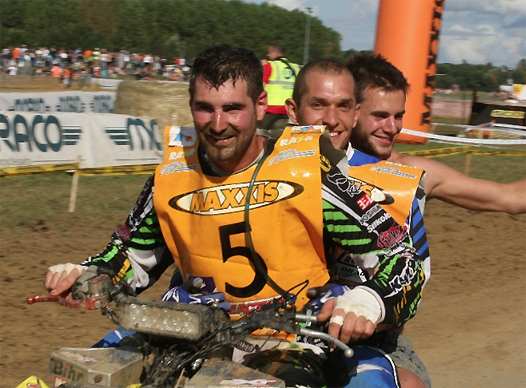 <b>Yoann Ciclet, Yann Magnin et Florian Ramel - Suzuki (photo Mick Magnin/PDV Racing)</b>

