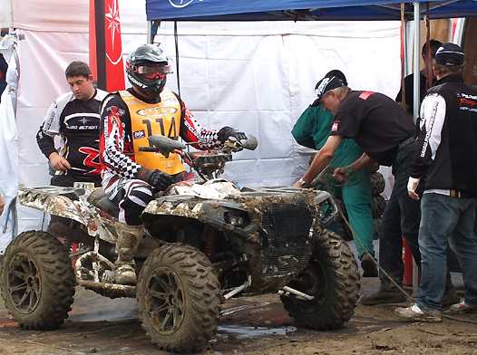 <b>David Douillet - Polaris, ancien Ministre des Sports, prêt à bondir (photo Luc Guillaume)</b>