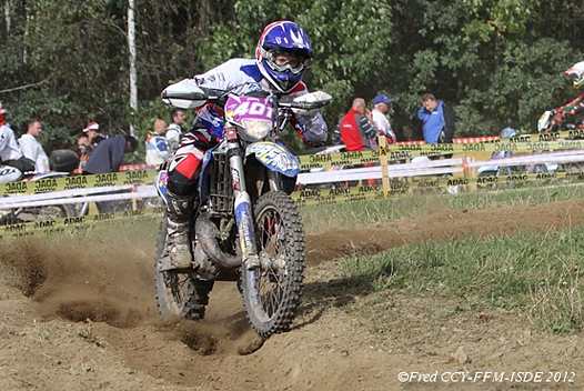 <b>Blandine Dufrene – Husaberg (photo Fred CCY-FFM-ISDE 2012)</b>
