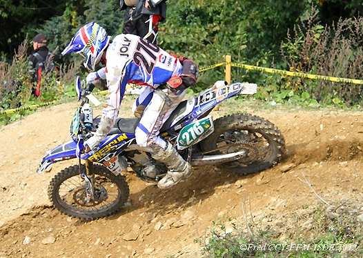 <b>Jérémy Joly – Yamaha (photo Fred CCY-FFM-ISDE 2012)</b>