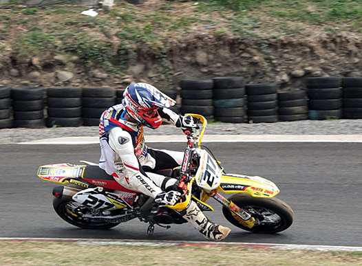 <b>Le pilote réunionnais Pascal Dorseuil – Suzuki, 7e des qualifications (photo Yumé Com)</b>