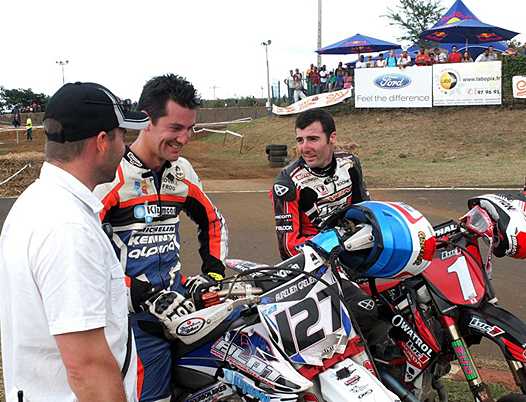 <b>Aurélien Grelier – Yamaha et Sylvain Bidart - Honda (photo Yumé Com)</b>
