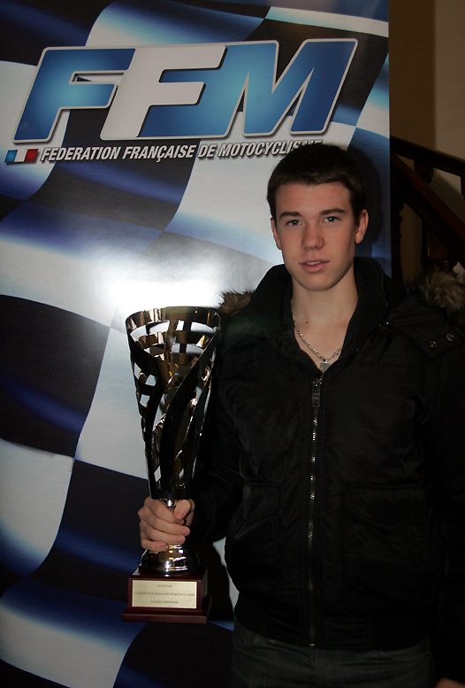 <b>Alexis Verhaeghe, Champion d'Europe Supercross SX125 (photo Jean-Paul Ancion/FFM)</b>