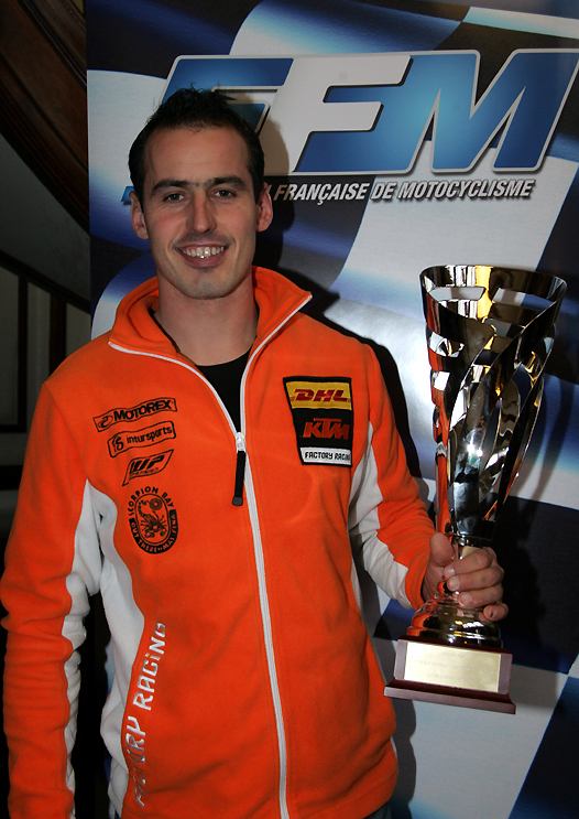 <b>Christophe Nambotin - KTM, Champion du Monde d'Enduro E3 et Vainqueur des ISDE Equipe Trophée – Championnat du Monde par Equipe (photo Jean-Paul Ancion/FFM)</b>