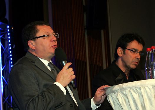 <b>Jacques Bolle - Président de la FFM interviewé par Rémy Tissier (photo Jean-Paul Ancion/FFM)</b>