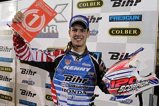 <b>Cédric Soubeyras - Honda (photo Scorpion)</b>