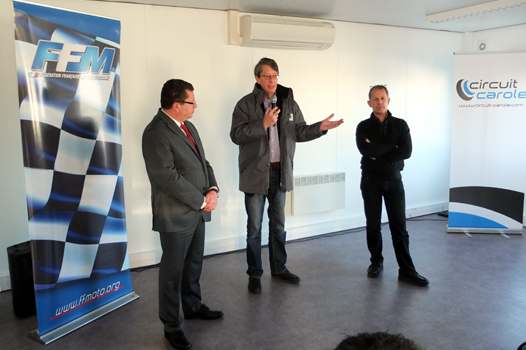 <b>Jacques Bolle - Président de la FFM, François-Xavier Huille et Yves Kerlo – H-KER (photo Luc Guillaume/Patrick Tran Duc/FFM)</b>