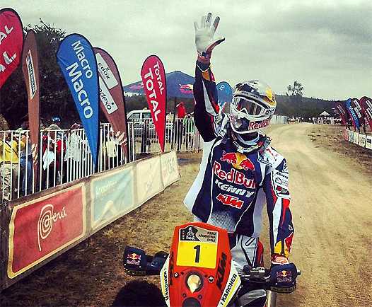 <b>Cyril Despres - KTM (photo KTM Racing)</b>