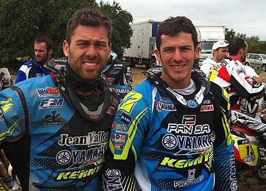 <b>Michaël Metge – Yamaha et Olivier Pain -Yamaha (photo TeamTop)</b>