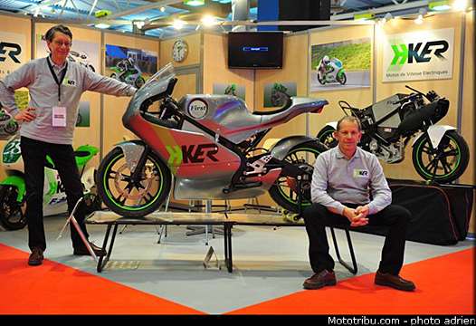 <b>François-Xavier Huille et Yves Kerlo – H-KER au Salon JPMS 2013  (photo Mototribu.com)</b>