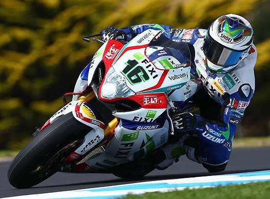 <b>Jules Cluzel - Suzuki (photo Suzuki Racing)</b>