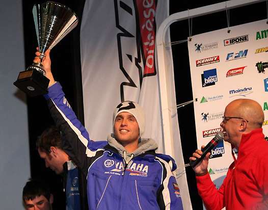 <b>Matthieu Ternynck - Yamaha, Champion de France Drag’On de Quad sur Sable 2012-13 (photo Laurent Benchana/YMF)</b>