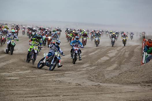<b>Départ de l'Enduropale (photo Laurent Benchana/YMF)</b>