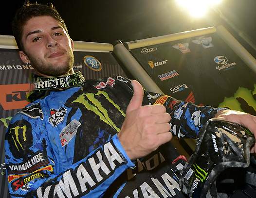 <b>Christophe Charlier - Yamaha (photo Yamaha Racing)</b>