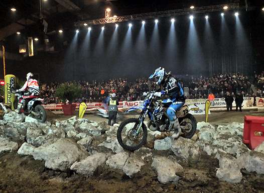 <b>Mathieu Gagnoud – TM dans le pierrier, grosse difficulté pour beaucoup (photo Yumé Com)</b>