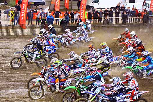 <b>Départ de manche (photo Guy Michel/MxGirl)</b>