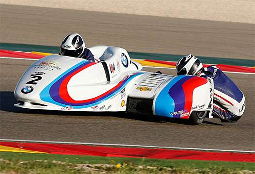 <b>Jorg Steinhausen et Grégory Cluze - LCR BMW (photo FIM)</b>