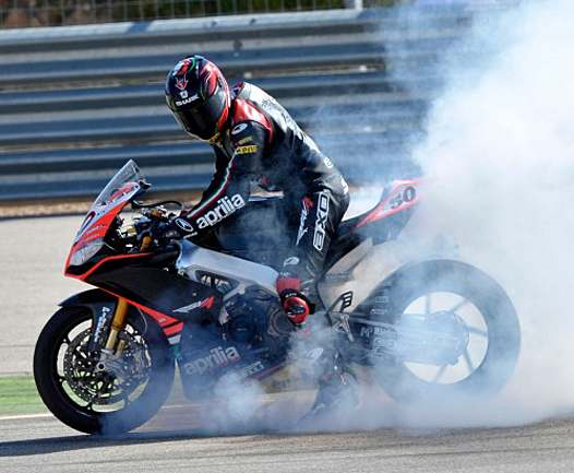 <b>Sylvain Guintoli - Aprilia (photo Aprilia Racing)</b>