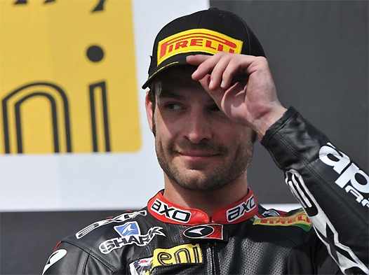 <b>Sylvain Guintoli - Aprilia (photo worldsbk.com)</b>