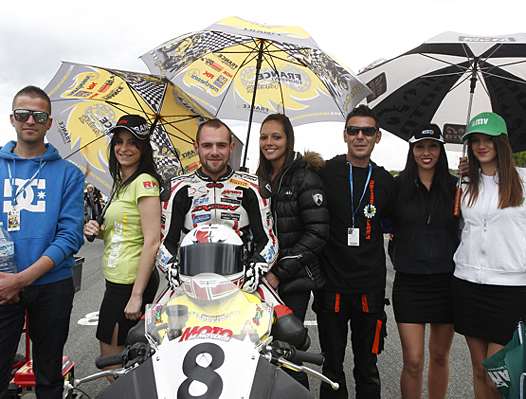 <b>Supersport : Thibaut Bertin - Yamaha (photo Gérard Delio/Photopress)</b>