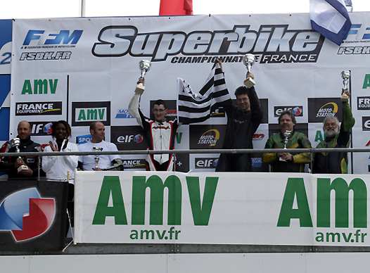 <b>Podium Side-Car (photo Gérard Delio/Photopress)</b>