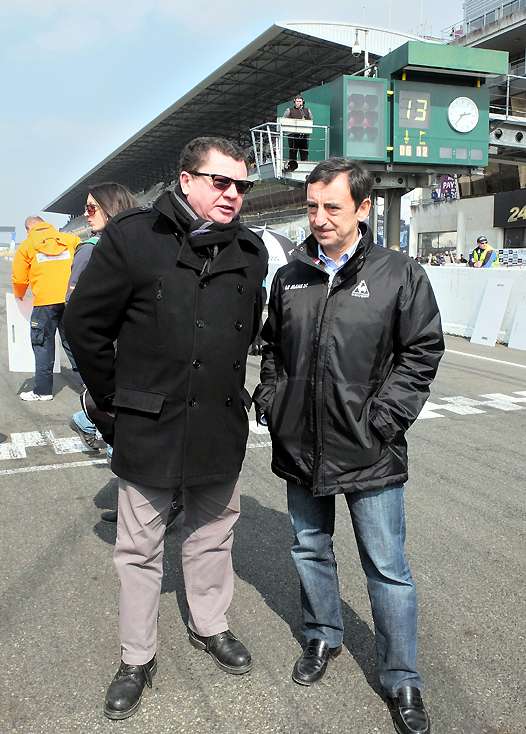 <b>Jacques Bolle - Président de la FFM et Pierre Fillon - Président de l'ACO (photo Yume.com)</b>