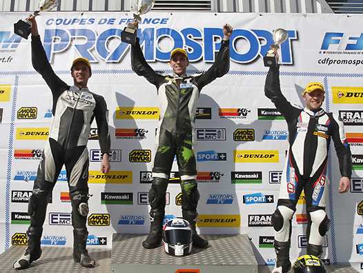 <b>Podium Promo 600 (photo Gérard Delio/Photopress)</b>