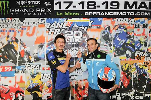 <b>Louis Rossi - Mistral-Tech3 Racing et Johann Zarco - Suter-Came IodaRacing Project (photo PHA)</b>