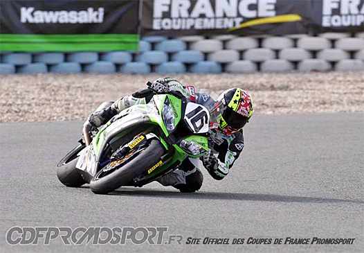 <b>Promo 1000 : Julien Pilot - Kawasaki (photo Gérard Delio/Photopress)</b>