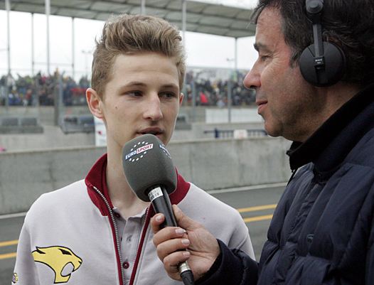 <b>Jules Danilo - Kalex KTM-Marc VDS Racing avec Rémy Tissier - Eurosport France (photo Jean-Paul Ancion/FFM)</b>