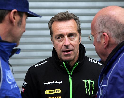 <b>Alexandre Kowalski - Directeur Communication Yamaha Motor France et Eric De Seynes - PDG Yamaha Motor France avec Hervé Poncharal - Team Manager Monster Yamaha Tech3 (photo Jean-Paul Ancion/FFM)</b>