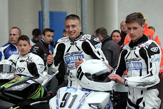 <b>Mickael Coupé, Anthony Dumont et Martin Van Haeren (photo Jean-Paul Ancion/FFM)</b>