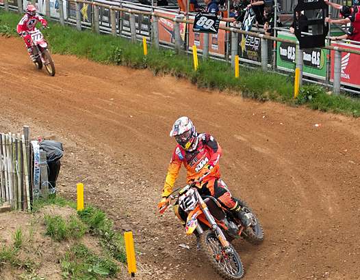 <b>Après de beaux essais le samedi, Xavier Boog - KTM n'a pas pu concrétiser le dimanche (photo Yume.com)</b>