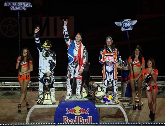 <b>David Rinaldo - Yamaha, Brice Izzo - Yamaha et Danny Torres - KTM (photo nightofthejumps.com)</b>