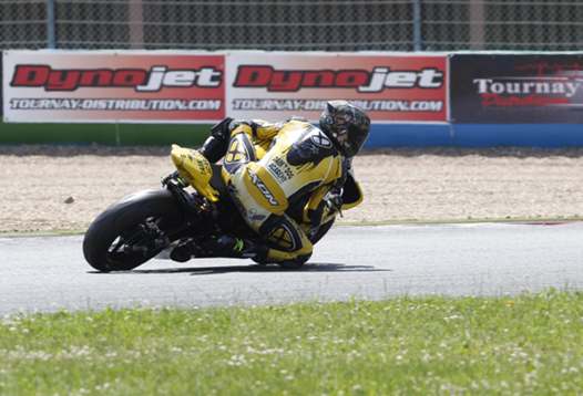 <b>Supersport : Mathieu Ginès - Yamaha (photo Gérard Delio/Photopress)</b>