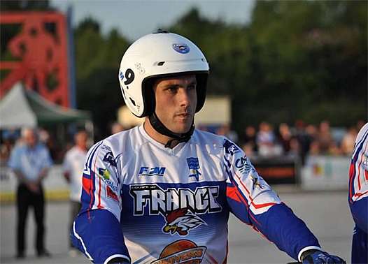 <b>France-Allemagne : Jérémy Compain #9 (photo Moto-Ball Club Neuvillois)</b>