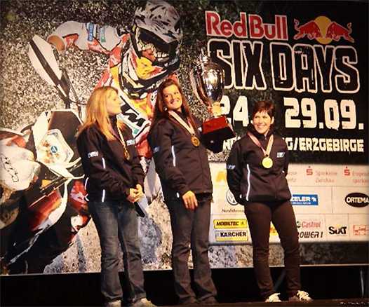 <b>L’Equipe de France Féminine des ISDE, symbole de la France qui gagne.</b>