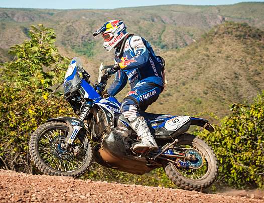 <b>Cyril Despres - Yamaha (photo Eric Schroeder - www.webventure.com.br)</b>