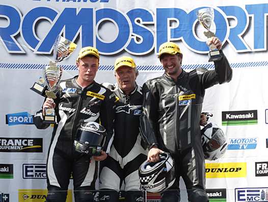 <b>Promo Découverte : Podium de la Finale 1 Groupe C (photo Gérard Delio/Photopress)</b>