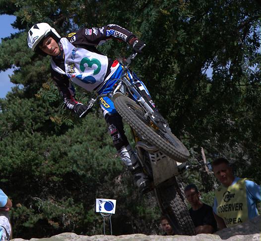 <b>Gaël Chatagno - Sherco (photo Jean Finiels/Trial-Club.com)</b>