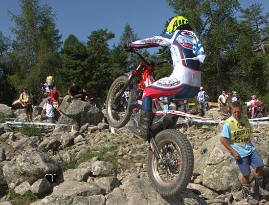 <b>Quentin Carles de Caudemberg - Beta (photo Jean Finiels/Trial-Club.com)</b>