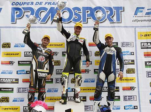 <b>Podium Promo Découvert (photo Gérard Delio/Photopress)</b>